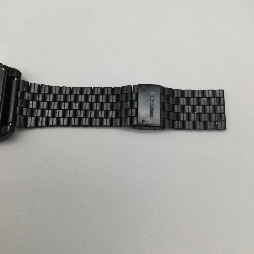 Adidas Archive_M1 Mens Watch 36mm Black Digital Stainless 50M Sport New Battery
